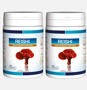 Reishi Extract. For Brain health. 2 x 60 capsules